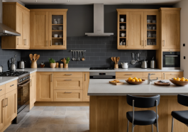 découvrez la transformation spectaculaire d'une cuisine en chêne repeinte à travers notre avant-après. admirez le changement de style et d'esthétique, et inspirez-vous pour donner une nouvelle vie à votre espace culinaire.