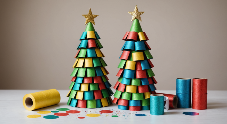 apprenez à créer un sapin de noël original et amusant à partir d'un simple rouleau de papier toilette. idéal pour des décorations festives et des activités créatives en famille, ce diy écoresponsable ajoutera une touche unique à vos fêtes de fin d'année.