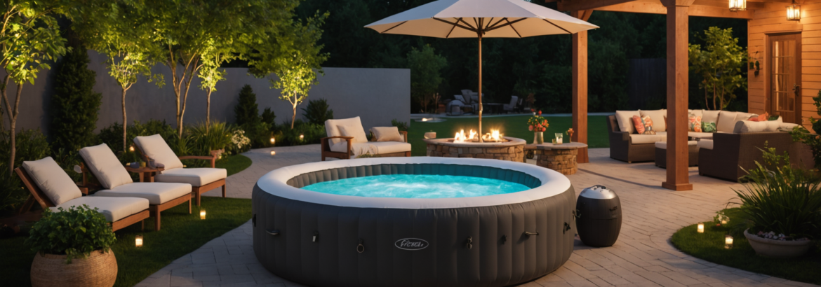 découvrez des idées inspirantes pour aménager votre spa gonflable extérieur. transformez votre jardin en un véritable havre de détente grâce à des conseils de décoration, des astuces pratiques et des inspirations pour créer un espace relaxant et accueillant.